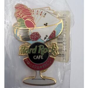 Hard Rock Cafe Niagara Falls Martini Glass Pin